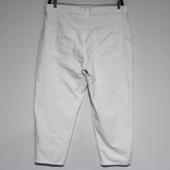 GAP High Rise Barrel Jeans with Washwell Size 14 - Picture 12 of 15